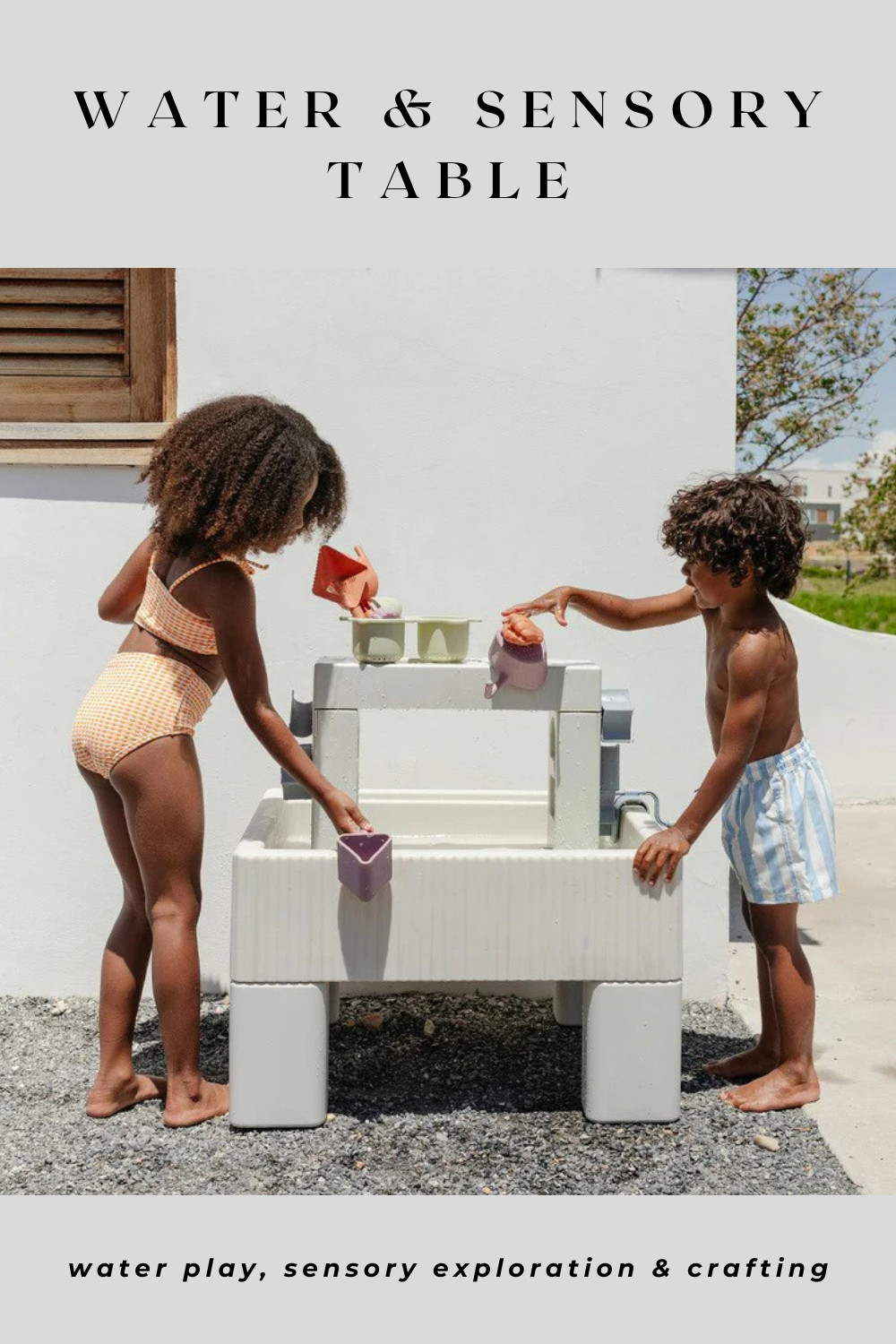 The ultimate summer activity table for kids and I am obsessed with how sleek it looks 😍☀️ The SMOL Tide Water and Sensory Table is designed for water play, sensory exploration, and crafting — so it truly does it all! Kids can pour water through the towers, use the strainer baskets, shovels, buckets, and squirt toys for hours of unplugged outdoor fun. It holds up to 55 lbs of sand, works indoors or outdoors, and even converts into a craft or snack table with the included lid. I also linked some of my other favorite kids toys from Maisonette in this post — so many good ones! Everything is linked below 👇 #sensoryplay #watertable #toddleractivities #ltkbaby #ltkkids #summerkids #outdoorplay #toddlerlife 

 #LTKBaby #LTKBump #LTKKids