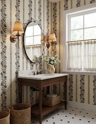 Samiya Mirror, Black | Lulu and Georgia 