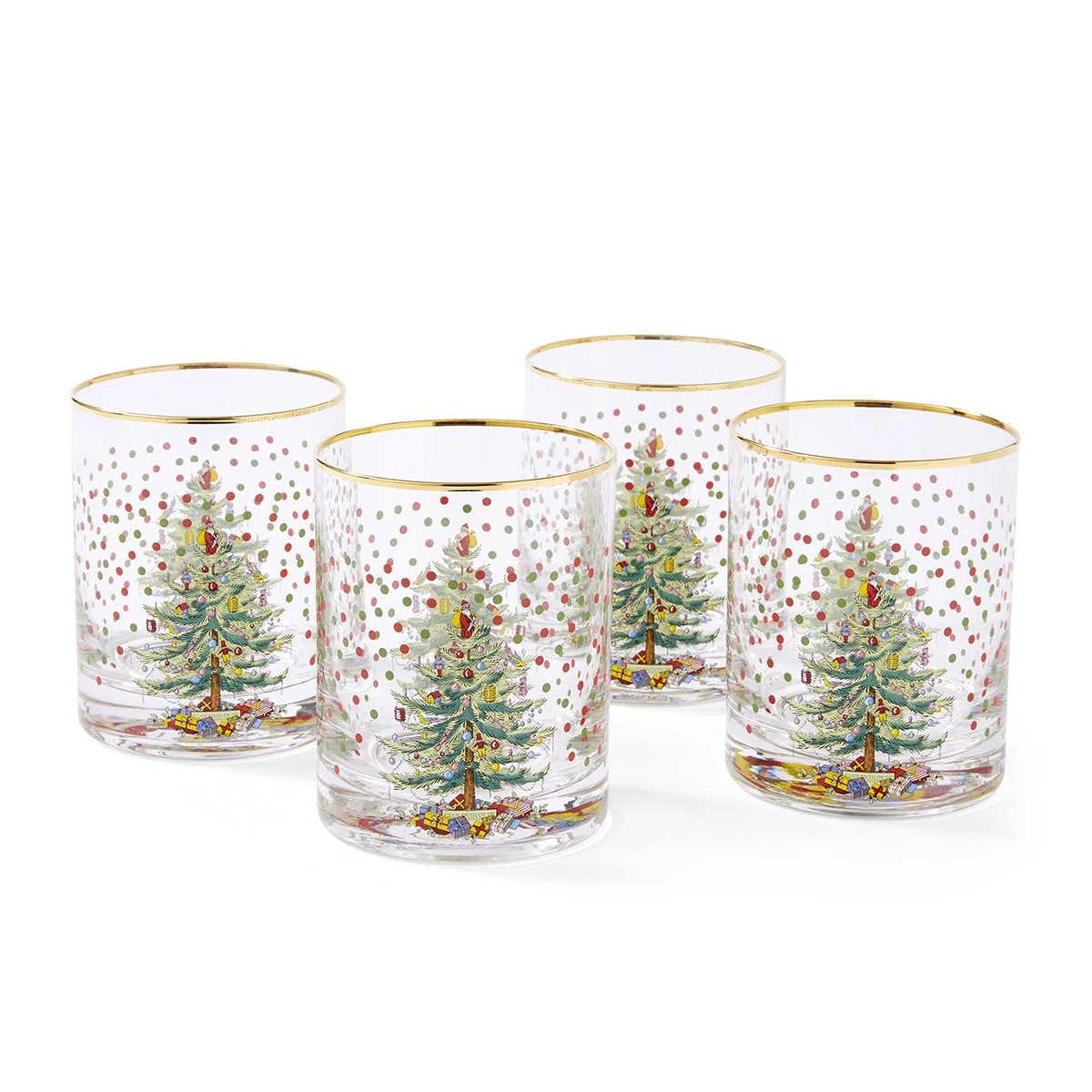 Polka Dot DOF Glasses, Set of 4 | Wayfair North America