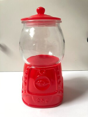 BRAND NEW Target Dollar Spot Bullseye Playground Red Glass Gumball Machine | eBay US