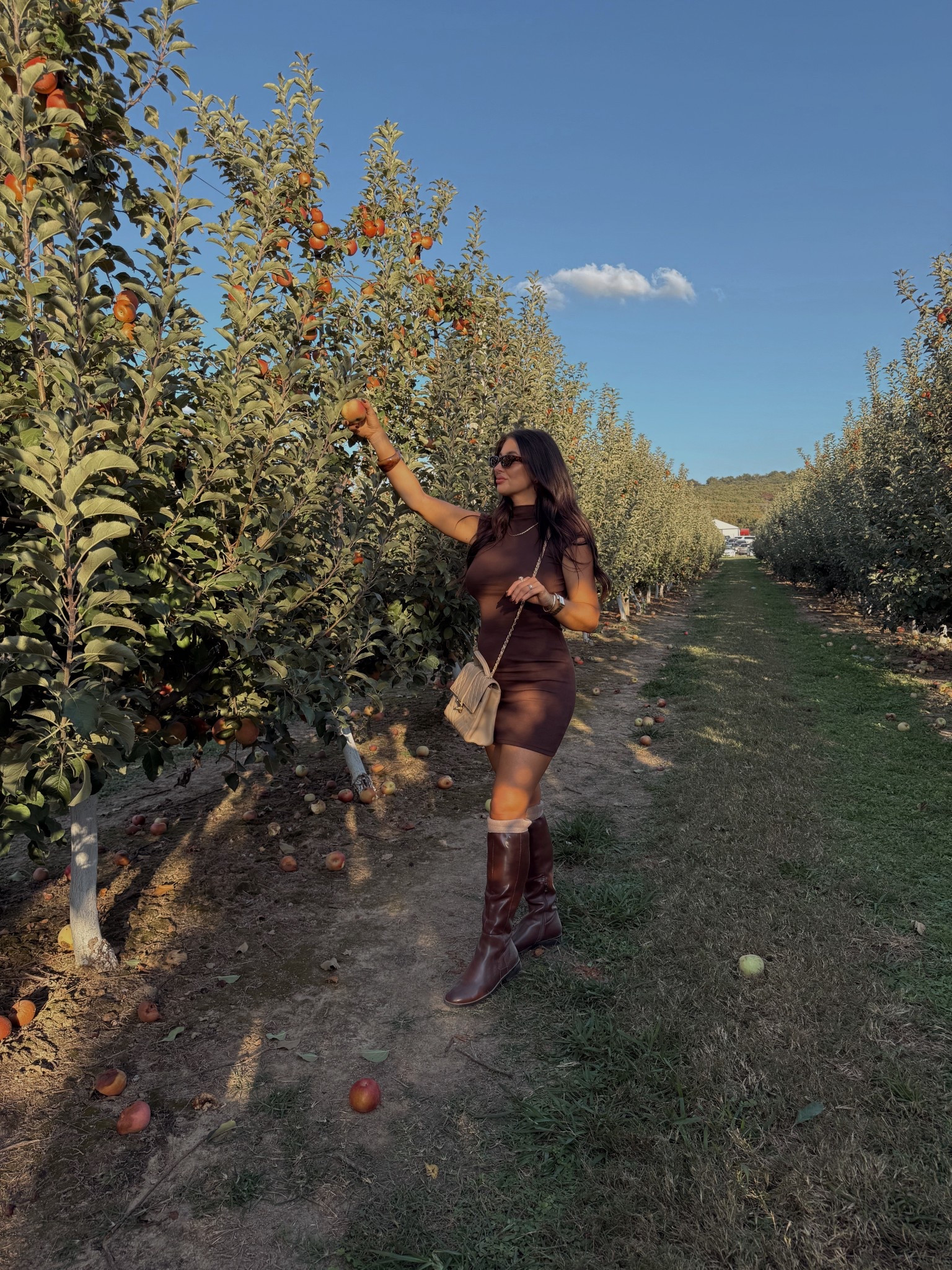 Chocolate brown outfits, fall style, pumpkin patch outfit ideas 

#LTKStyleTip #LTKFindsUnder100 #LTKSeasonal