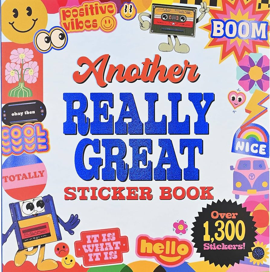 Another Really Great Sticker Book (over 1,300 stickers!) | Amazon (US)