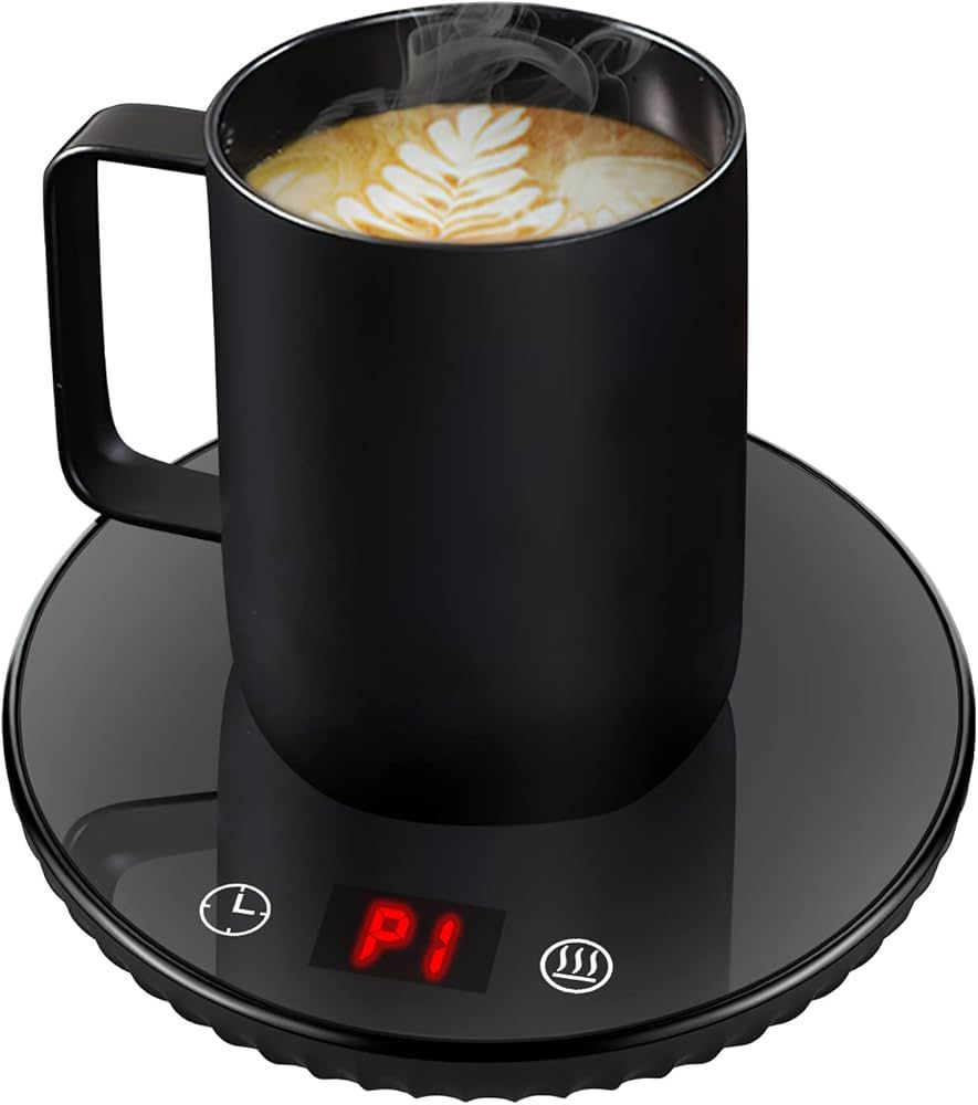LAMONKE Coffee Mug Warmer, Electric Cup Warmer for Desk Office Home Use, Mug Warmer with 2 Settin... | Amazon (US)
