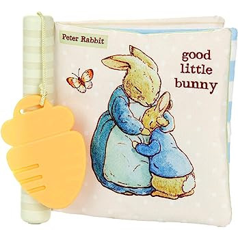 Beatrix Potter Peter Rabbit Soft Teether Book, 1 Count (Pack of 1) | Amazon (US)