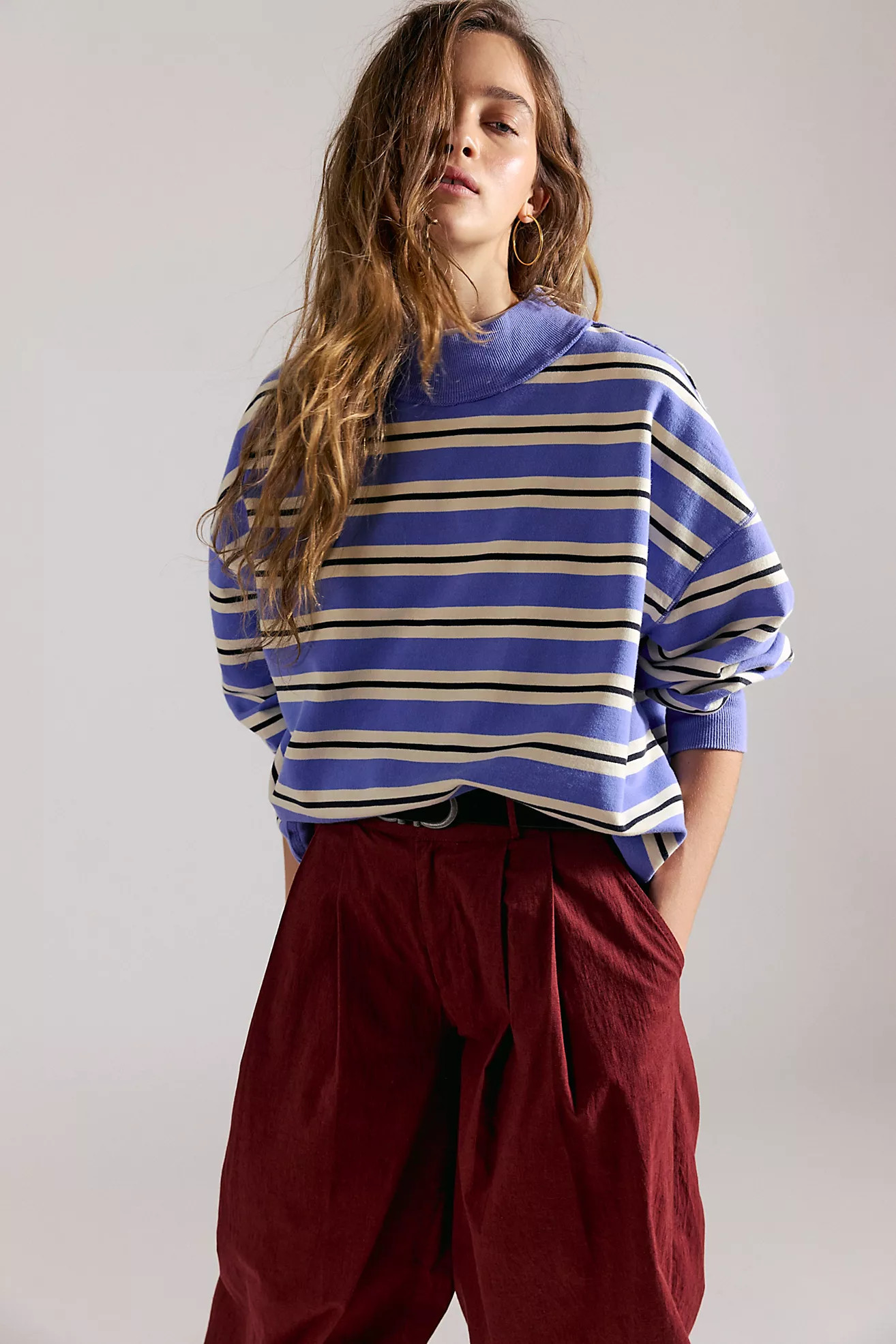Palm Springs Striped Pullover | Free People (Global - UK&FR Excluded)