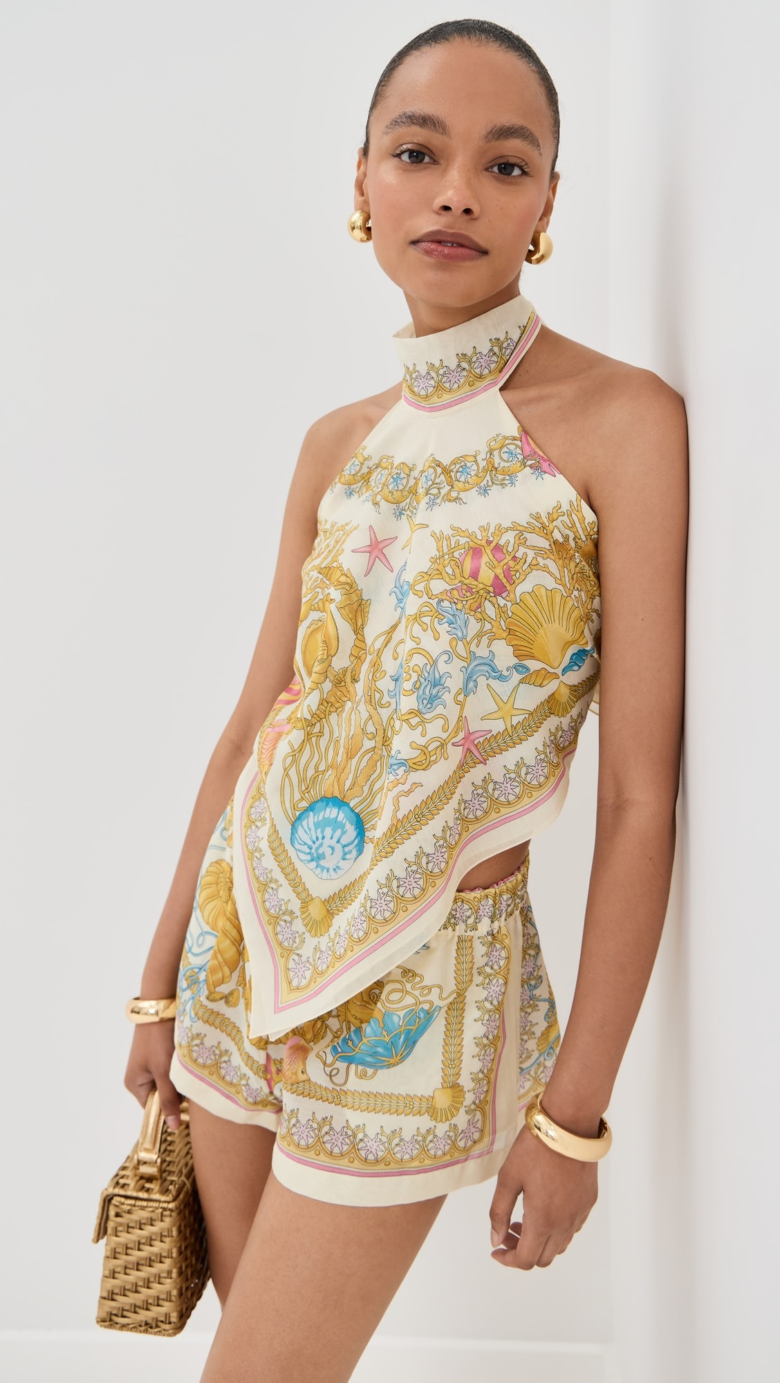 Voile Underwater Barocco Print Top | Shopbop