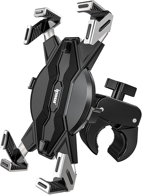 IPOW Bike Phone Holder, Adjustable Motorcycle Phone Mount, 2023 Upgraded Motorcycle Handlebar Pho... | Amazon (US)