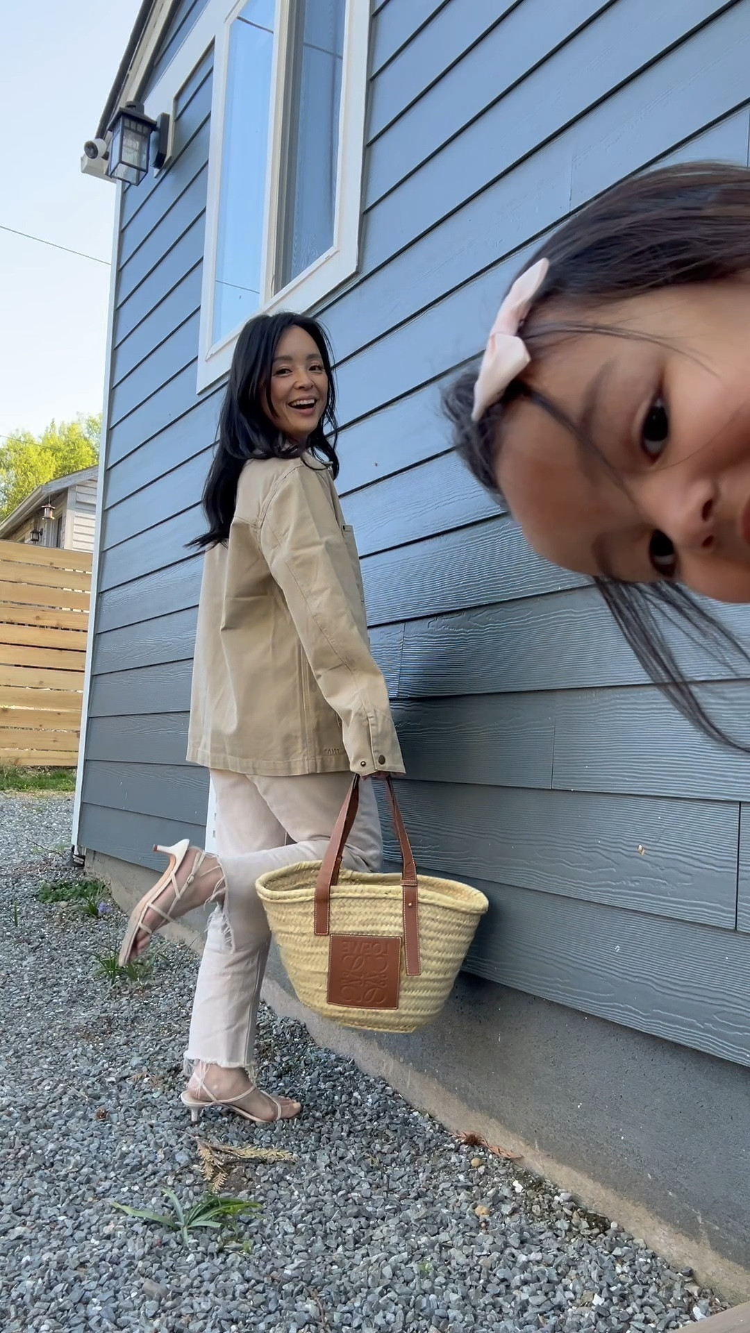 today’s easy comfy look with a very special guest 