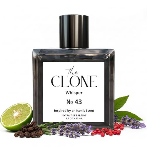 Clone, Whisper 43, Inspired by Luxury Perfume For Men, Extrait de Parfum, Fragrance Perfume Spray 1.7 Fl Oz (50ml) | Amazon (US)