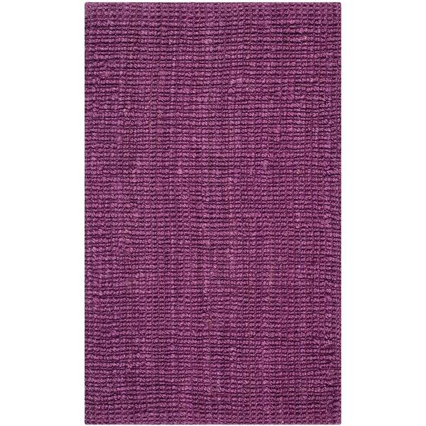 SAFAVIEH Jerneja Handmade Solid Chunky Jute Area Rug - Bed Bath & Beyond - 4382770 | Bed Bath & Beyond