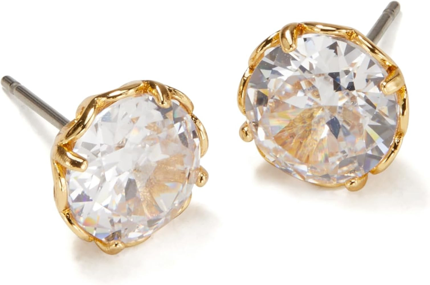 Kate Spade New York That Sparkle Round Earrings for Women – Princess Cut – Cubic Zirconia –... | Amazon (US)