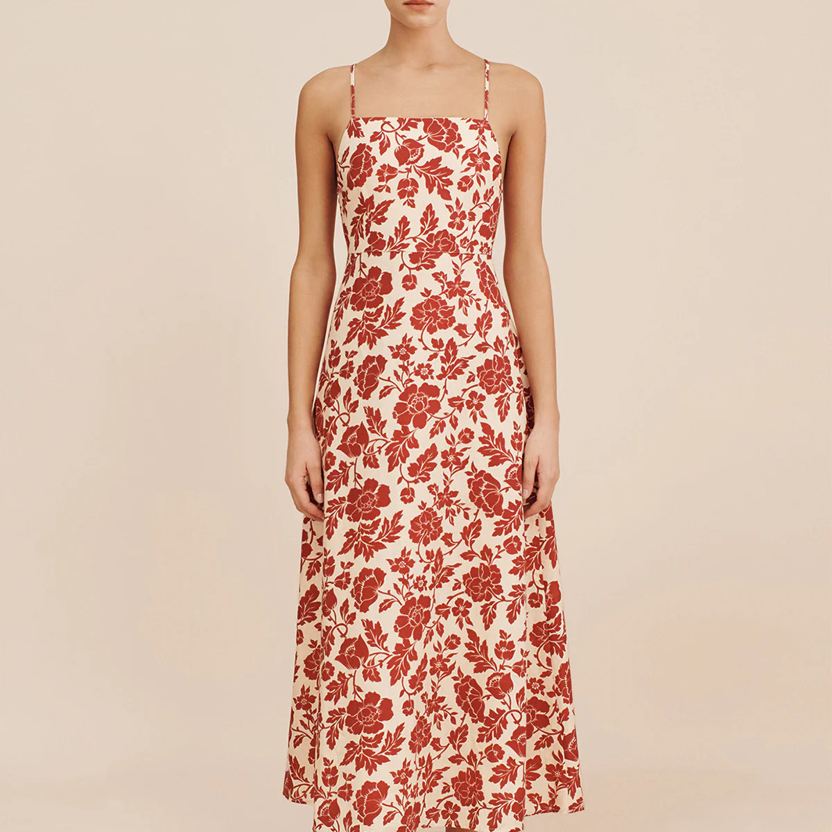 LORI DRESS - SCARLET BLOOM | POSSE (US)