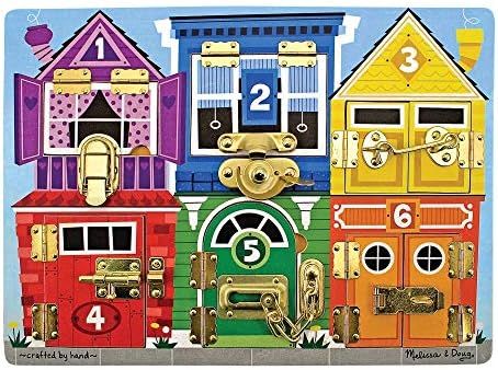 Melissa & Doug Wooden Latches Board (Frustration-Free Packaging) | Amazon (US)