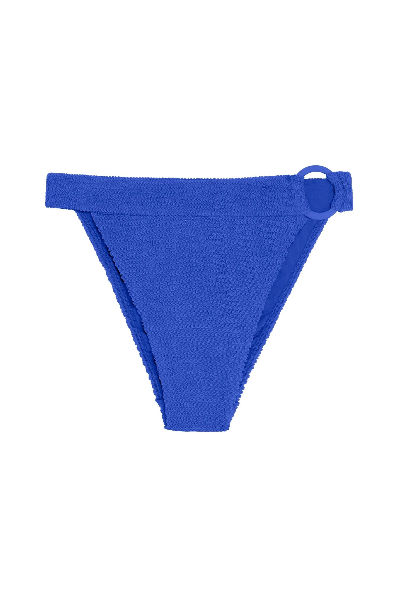 Antigua Bottom - Cobalt Crinkle | Monday Swimwear