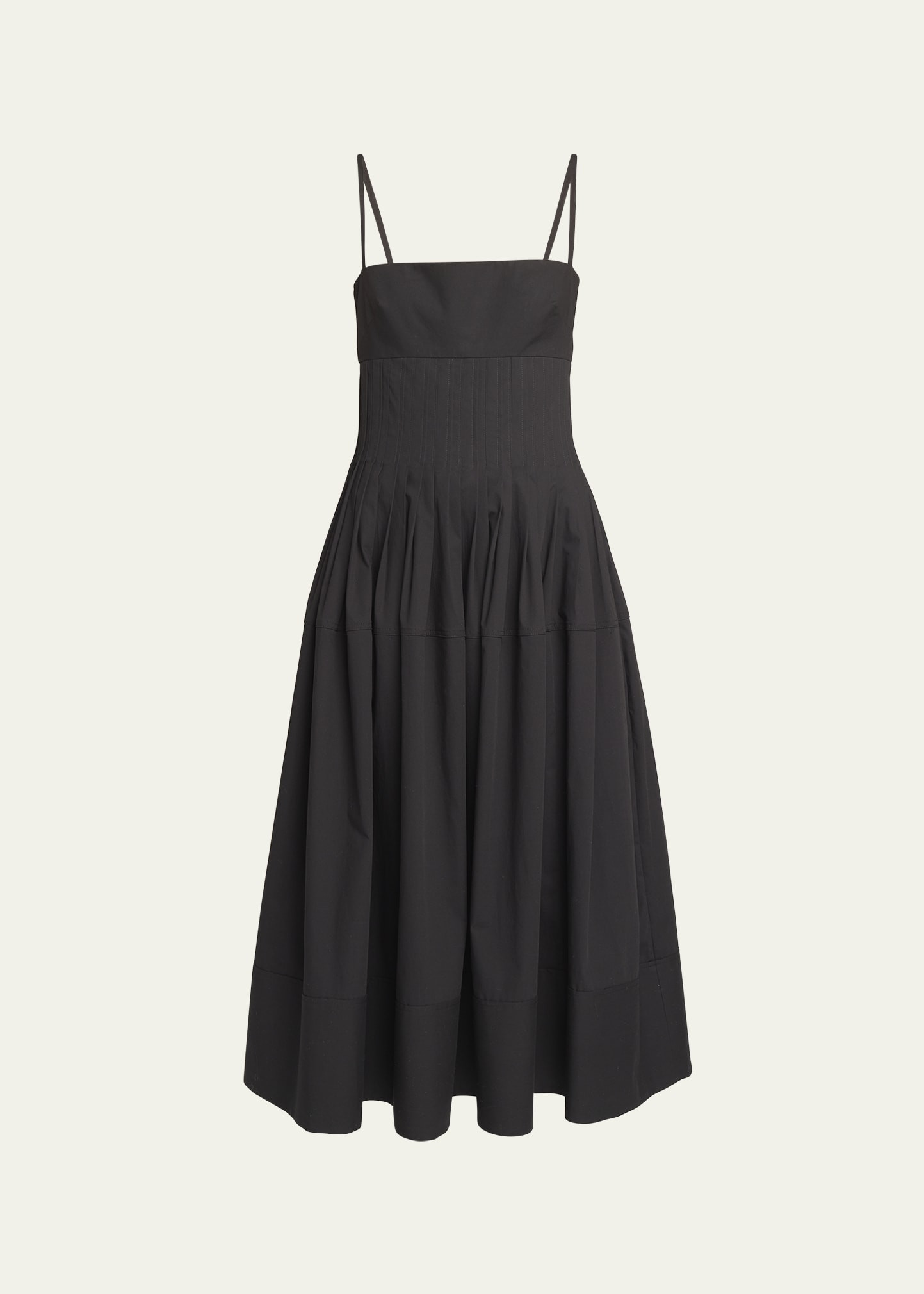 Proenza Schouler Eco Poplin Pleated Midi Dress | Bergdorf Goodman