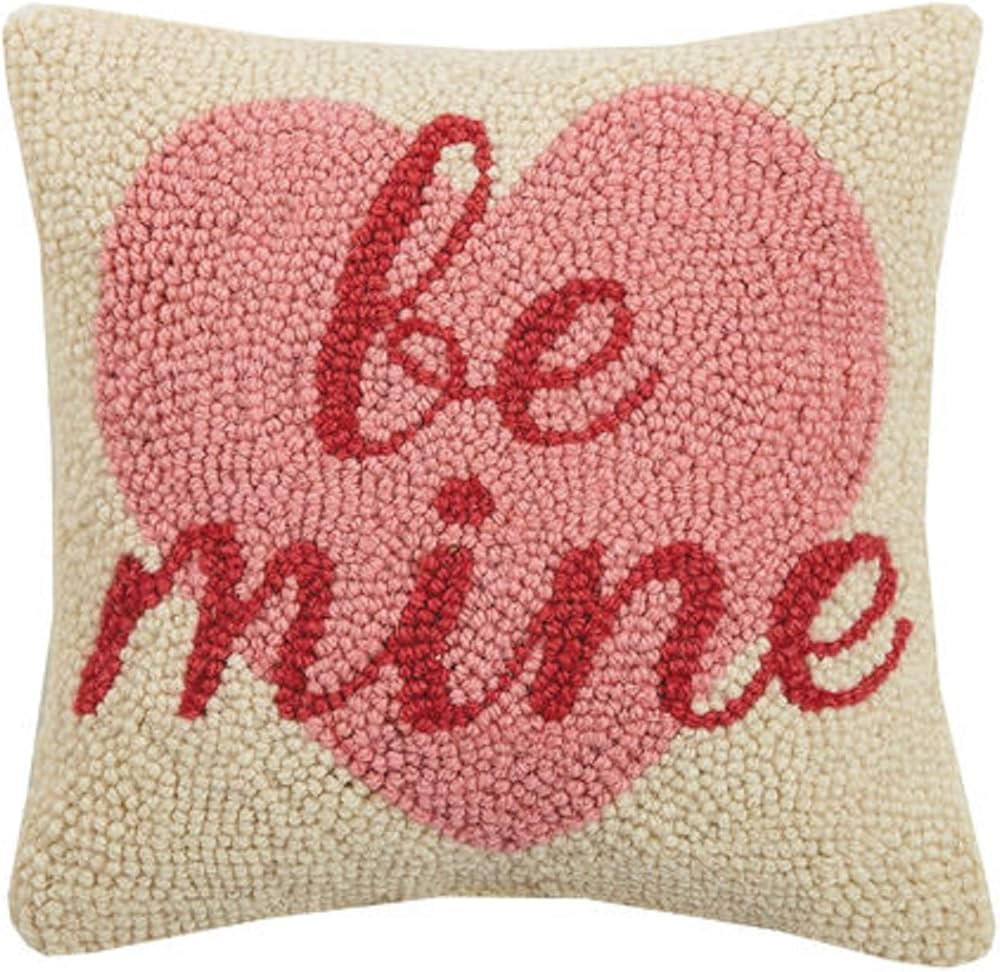 Peking Handicraft 30JES1586C10SQ Be Mine Hook Pillow, 10-inch Square | Amazon (US)