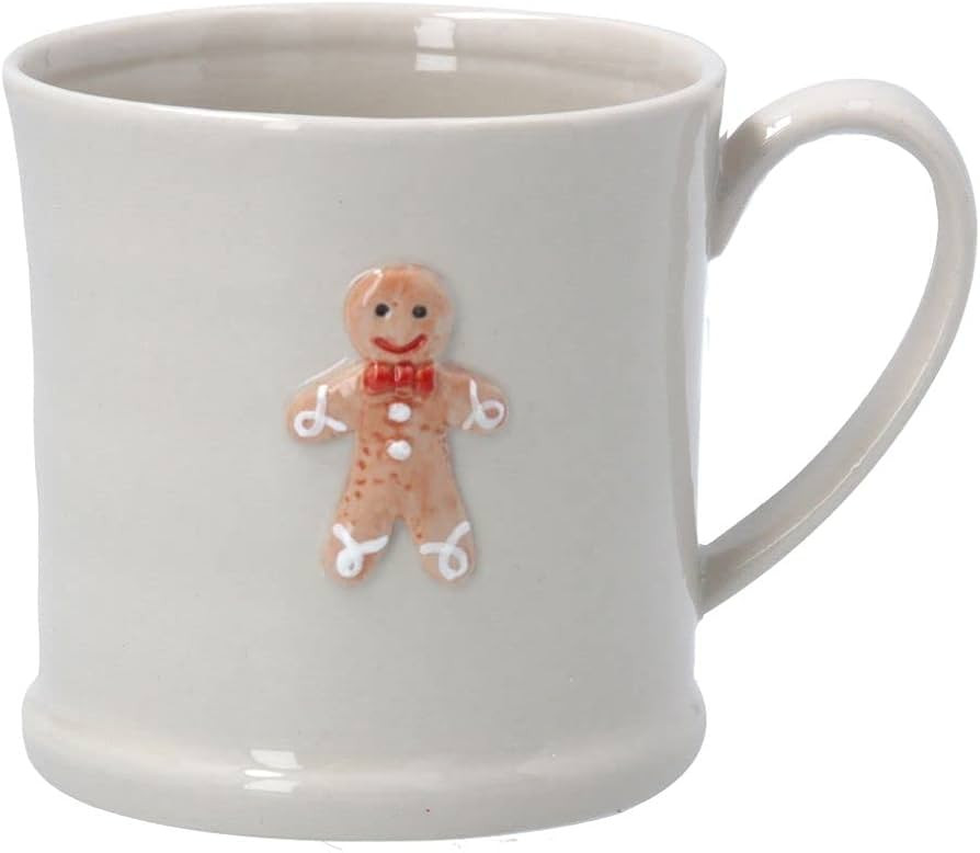 Ceramic Mini Mug by gisela graham Gingerbread Man Design | Amazon (UK)