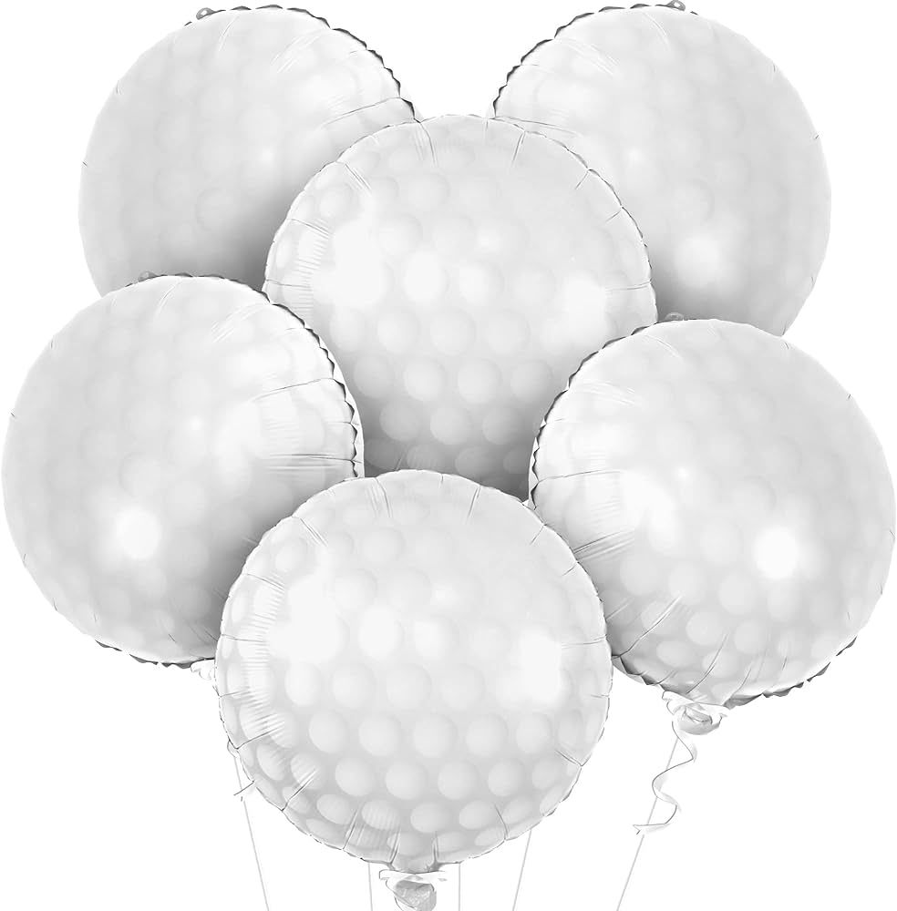 KatchOn, Huge Golf Balloons for Golf Party - 18 Inch | Golf Ball Balloons for Hole In One Birthda... | Amazon (US)
