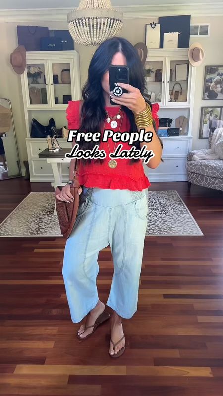 Simply like this post and comment “Free People” for all the details of this amazing @freepeople haul to be sent straight to your inbox🙌🏻 Or you can head to my stories to shop👌🏼
#freepeoplepartner 
Free people- concert style- country concert- vacation style- summer outfits- cool mom style- boho style- vacation dress-try on with me 

#LTKSeasonal #LTKStyleTip #LTKFestival