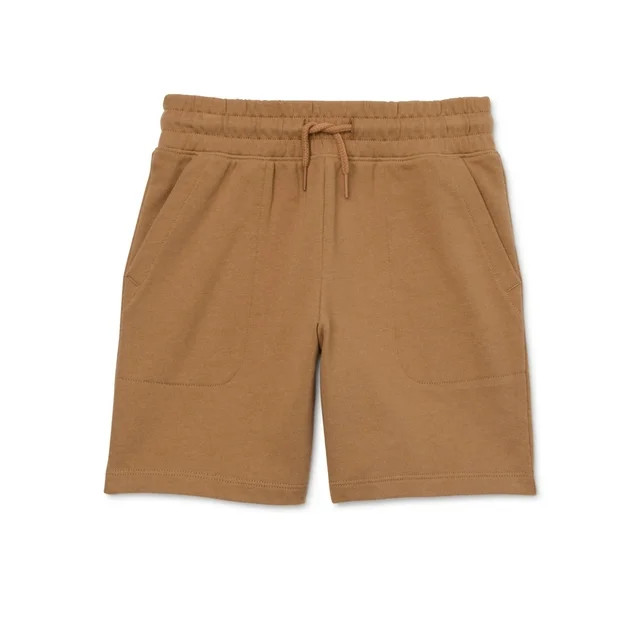 Wonder Nation Boys French Terry Cloth Shorts, Sizes 4-18 & Husky | Walmart (US)