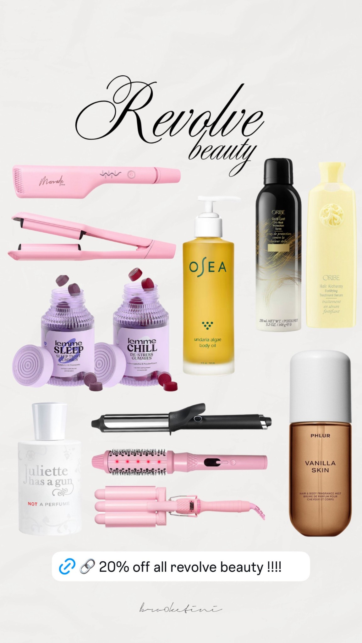 20% off revolve beauty! 

#LTKBeauty #LTKFindsUnder50 #LTKSaleAlert