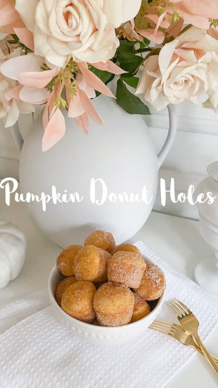 Pumpkin Donut Holes! It’s that time of year where you add pumpkin to just about everything! I make these donut holes every fall and they are a huge hit and so easy to make!psi but

#LTKhome #LTKHalloween #LTKSeasonal