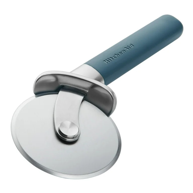 KitchenAid Stainless Steel Pizza Cutter Wheel with Finger Guard and Ergonomic Handle, Agave | Walmart (US)