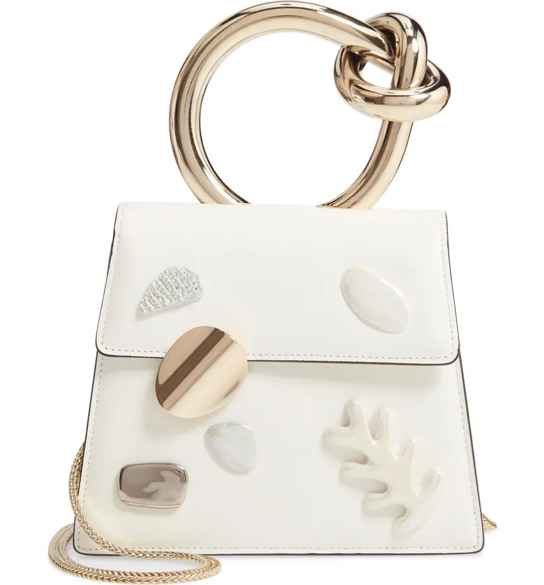 Small Brigitta Leather Top Handle Satchel | Nordstrom