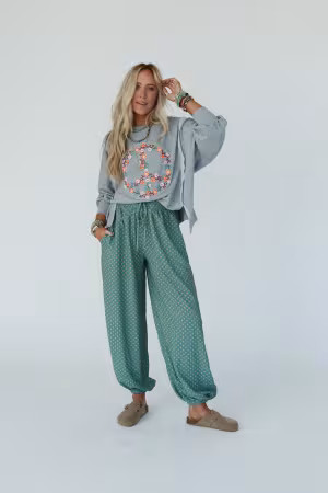 The Nest Mystic Mirage Printed Joggers — Three Bird Nest | Three Bird Nest