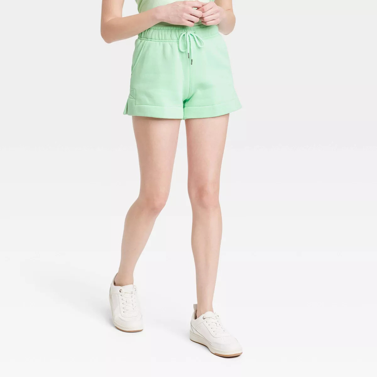 Women's Mid-Rise Fleece Shorts - Universal Thread™ | Target