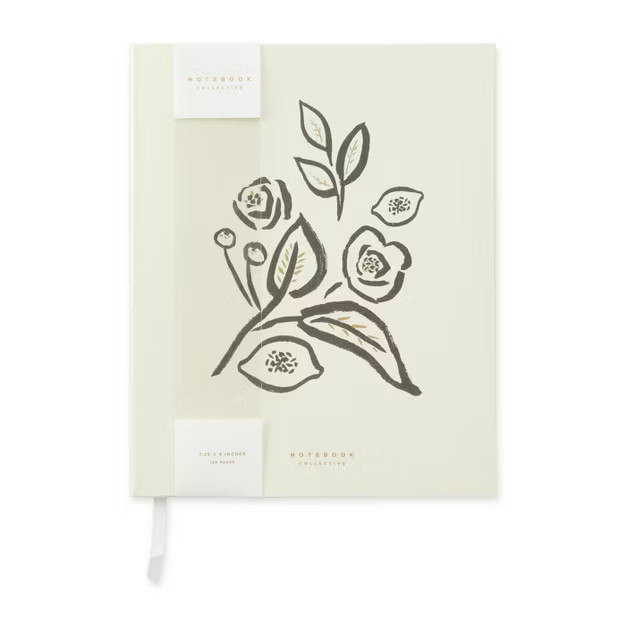 College Ruled 1 Subject Notebook 9"x7" Hand Drawn Naturally - Notebook Collective | Target