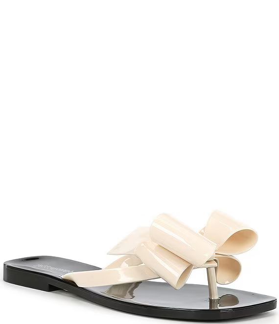 Jeffrey Campbell Sugary Jelly Bow Thong Sandals | Dillard's | Dillard's