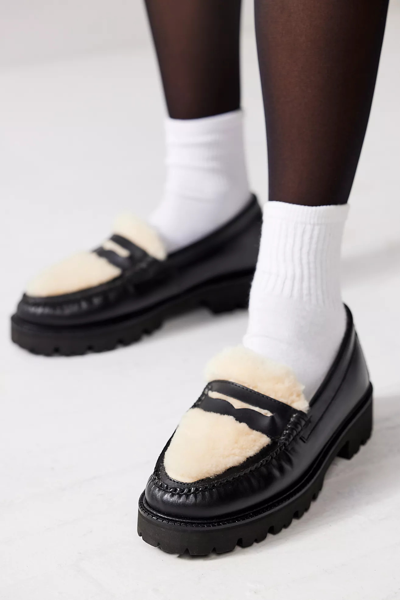 G.H. Bass Whitney Cozy Super Lug Loafers | Free People (Global - UK&FR Excluded)