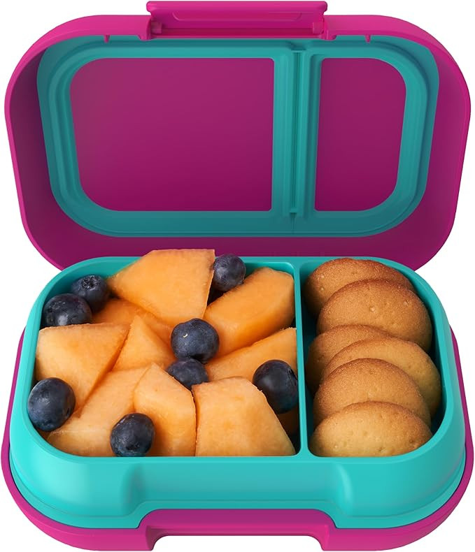 Bentgo Kids Snack - 2 Compartment Leak-Proof Bento Box Container for Snacks and Small Meals, Easy... | Amazon (US)