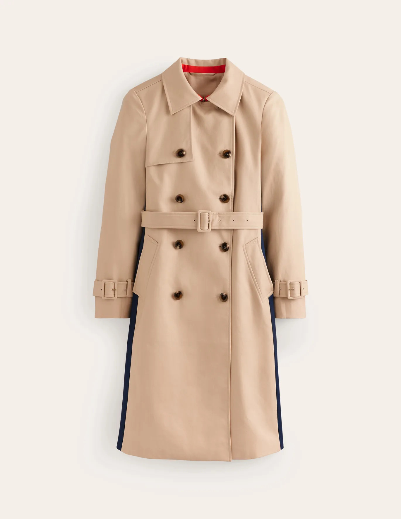 Colour Block Trench Coat | Boden UK