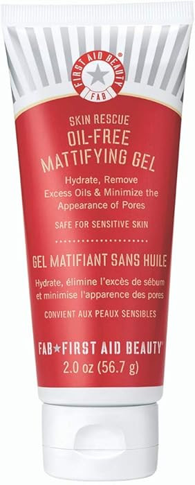 First Aid Beauty Skin Rescue Oil-Free Mattifying Gel, 2 Ounces | Amazon (US)