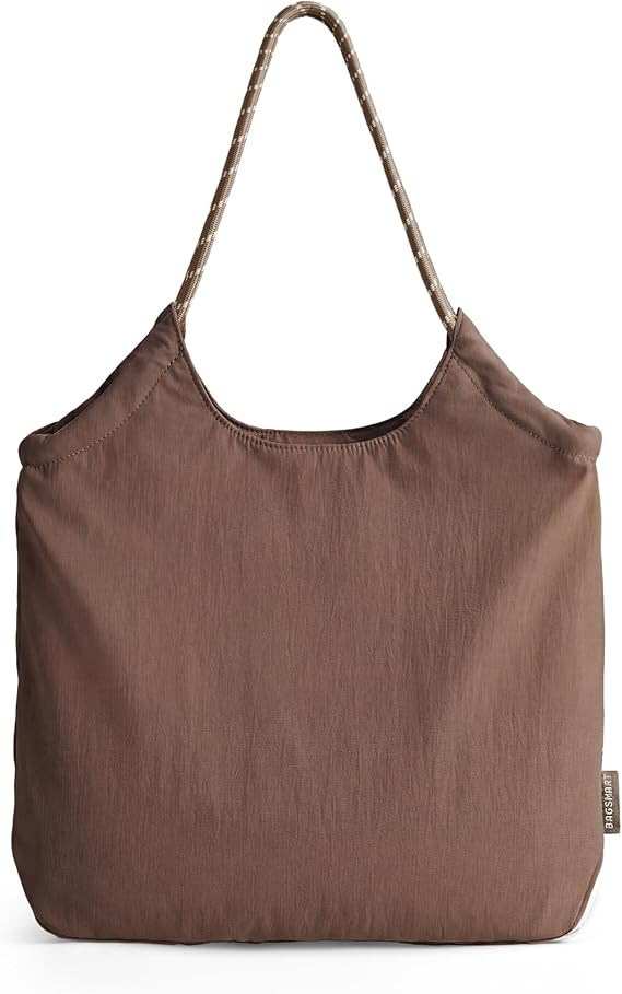 BAGSMART Beach Bags for Women, Beach Tote Bag Beach Bag with Zipper Travel Tote Bag for Women San... | Amazon (US)