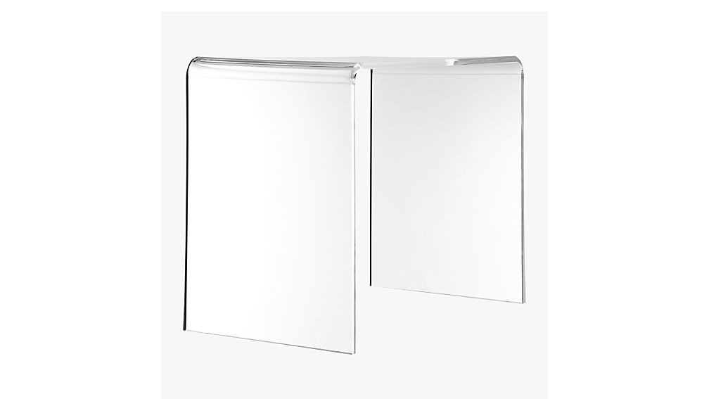 Peekaboo Acrylic Console + Reviews | CB2 | CB2