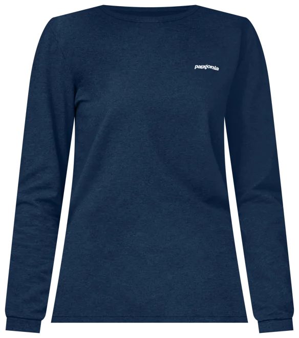 Patagonia Women's P-6 Logo Responsibili-Tee Long Sleeve Shirt | Dick's Sporting Goods | Dick's Sporting Goods