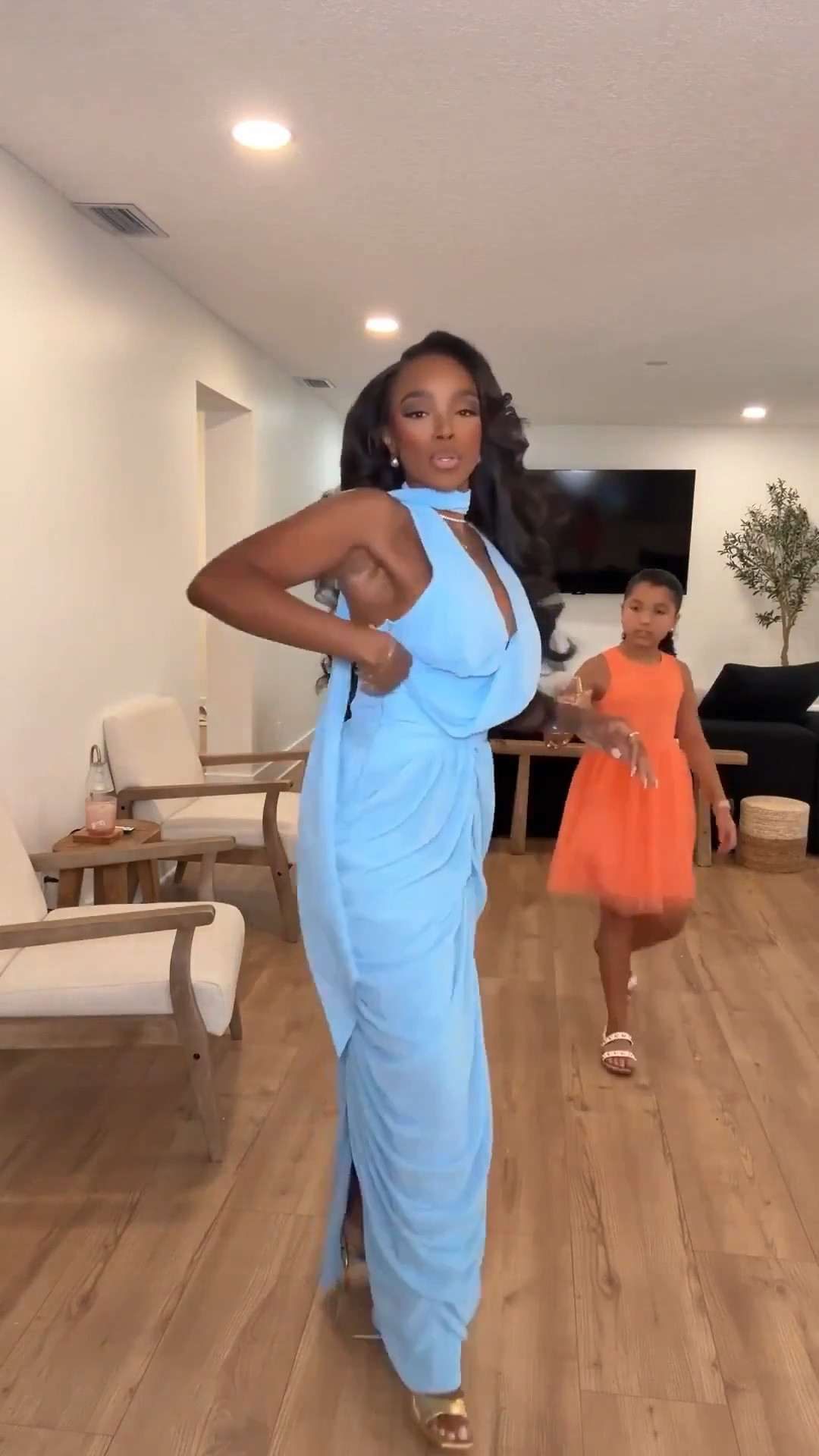 Hi babes ✨ Scroll to shop this soft elegant blue dress 💙

If you’re looking for something feminine, classy, and timeless — this dress is absolutely calling your name. The soft silhouette and elegant details make it one of those pieces that instantly looks elevated with minimal effort while still being versatile enough to rewear for multiple occasions, making the cost per wear so worth it.

Perfect for weddings, formal events, elegant dinners, or a chic night out.

📏 Measurements: 5’4”, 138 lbs, 34D bust, 27” waist, 40” hips  
Wearing a size Small

#LTKgrwm #LTKootd #LTKvlog
