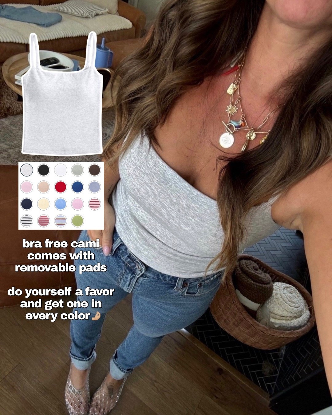 Abercrombie sale!! The best cami with removable pads 🙌🏼

#LTKootd #LTKSeasonal #LTKSaleAlert