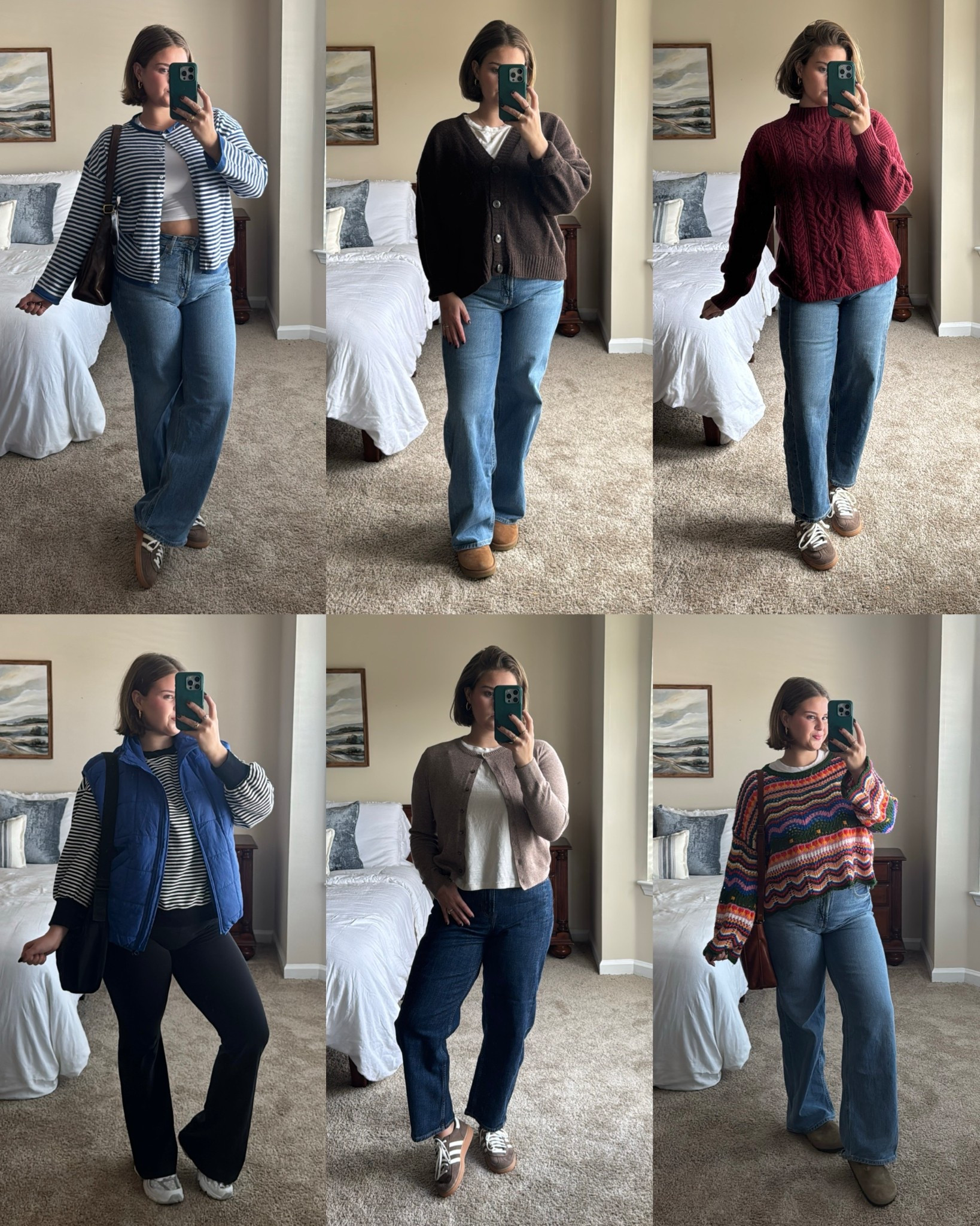 Fall outfit in spa wide leg jeans outfits, Old Navy, Barrel, leg jeans, Adidas Spezial earth, strata, tennis shoes, fall shoe inspo UGG mini boots new balance, 530 polkadot, tennis shoes, cute fall fashion, Old Navy style, Amazon style fashion, fines, Amazon purse bags

#LTKSaleAlert #LTKFindsUnder50 #LTKSeasonal