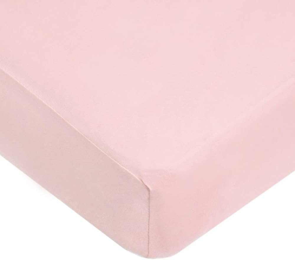 American Baby Company Fitted Crib Sheet 28" x 52", Soft Breathable Neutral 100% Cotton Jersey She... | Amazon (US)