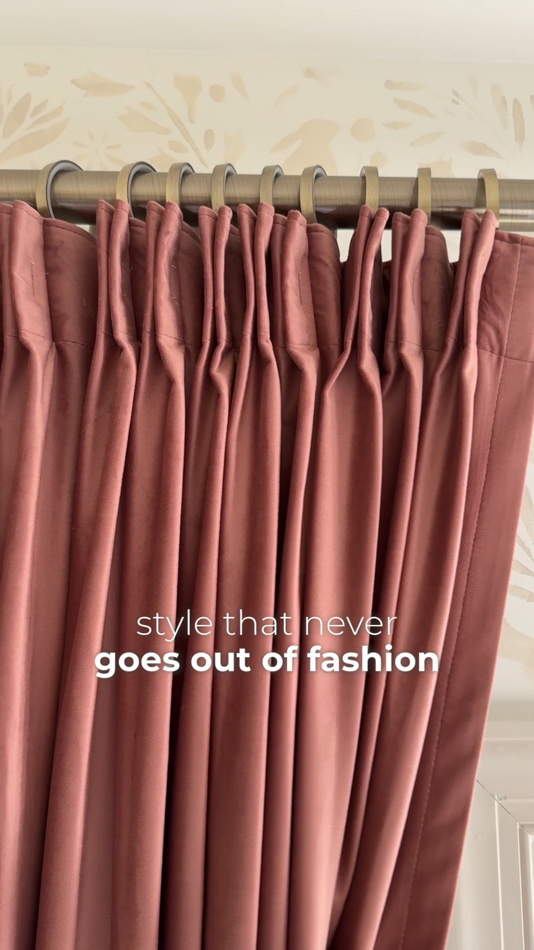 ✨ The Curtains That Completed the Room ✨
These velvet pinch-pleat curtains are my secret weapon for creating a warm, inviting home that feels like “home, sweet home.” Here are 5 reasons I love them:
	•	Luxury Velvet Fabric: The soft texture and subtle sheen bring warmth and elegance to the room.
	•	Timeless Pinch Pleat Design: A classic style that’s chic and always on-trend.
	•	Fully Blackout Lining: Keeps the room dark and cozy for better sleep and relaxation.
	•	Smooth Gliding Curtain Rings: Quiet and seamless—no tugging, no noise.
	•	High-Quality Material: Durable and beautifully made, they’re built to last.

These curtains aren’t just functional—they’re the perfect finishing touch that ties the whole room together. 🪟🏡 Whether you’re updating a bedroom, living room, or nursery, they’re a game-changer.

Shop my favorite curtains and room makeover essentials below! 👇✨

velvet curtains, pinch pleat curtains, blackout curtains, luxury curtains, warm home design, cozy bedroom décor, functional and stylish curtains, room makeover ideas, finishing touches for home design, curtain styling tips


#LTKWatchNow #LTKMostLoved #LTKHome