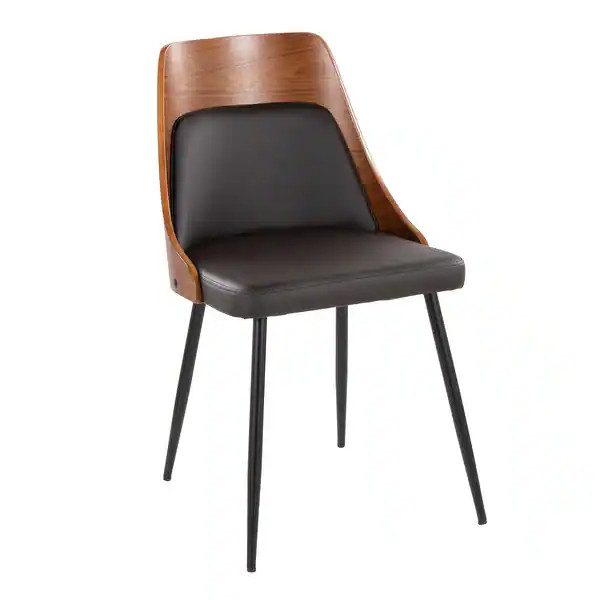 Carson Carrington Vallemala Chair with Tapered Metal Legs (Set of 2) - Bed Bath & Beyond - 415388... | Bed Bath & Beyond