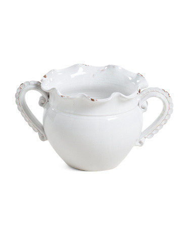 10x9.5 Cachepot With Handles | Marshalls