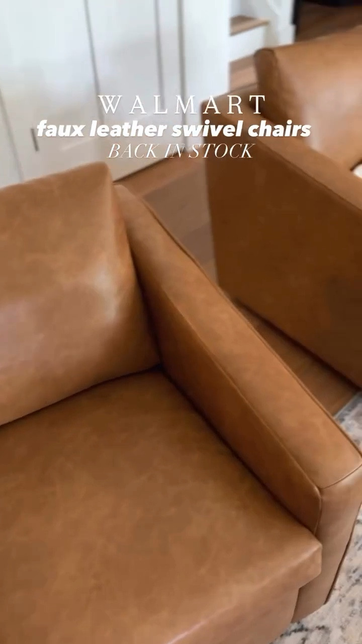 These swivel chairs from Walmart are finally BACK IN STOCK! 🎉

#walmartpartner Walmart Home - home finds - better homes & gardens living room furniture

#LTKHome #LTKSaleAlert