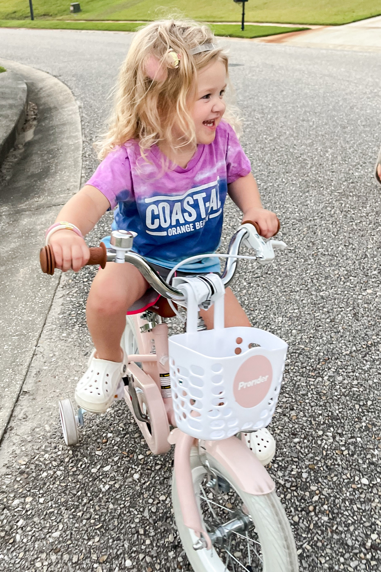 The cutest bike for toddlers!!!! 
 Pink pricycle with basket 

#LTKKids #LTKSaleAlert #LTKFamily