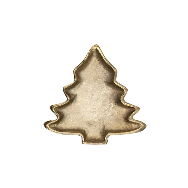Gold Tree Shaped Dish | Linen & Clove