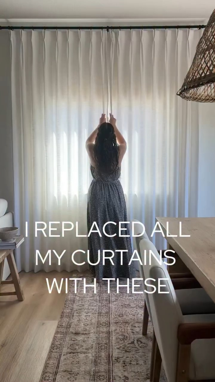 The BEST curtains! A designer look for less on Amazon! Can customize the size to fit your space, with a beautiful linen texture! I have the Liz Linen curtain in ivory 🫶🏽

#LTKHome